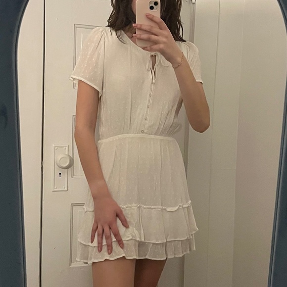 Abercrombie and Fitch White Sundress - Picture 4 of 6
